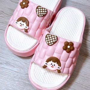 Cute Pink Shoes, Asian Size 37, with a Thick 3cm Sole - Elevate Your Style